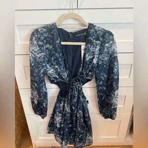 Abercrombie & Fitch Navy Floral Dress